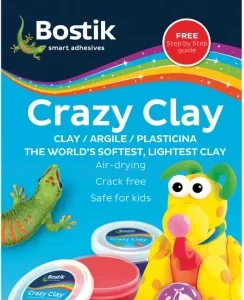 Crazy Clay 6 X 15g Assorted Colours